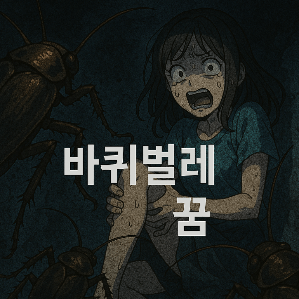 바퀴벌레 꿈 해몽