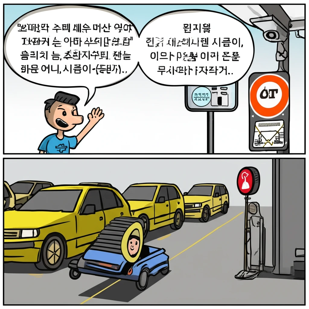 제주시 주정차 과태료 예방을 위한 단..