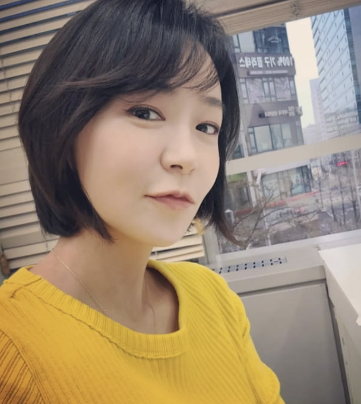 심이영 셀카