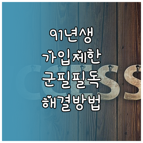 1991년생 청년도약계좌 가입 제한 ..