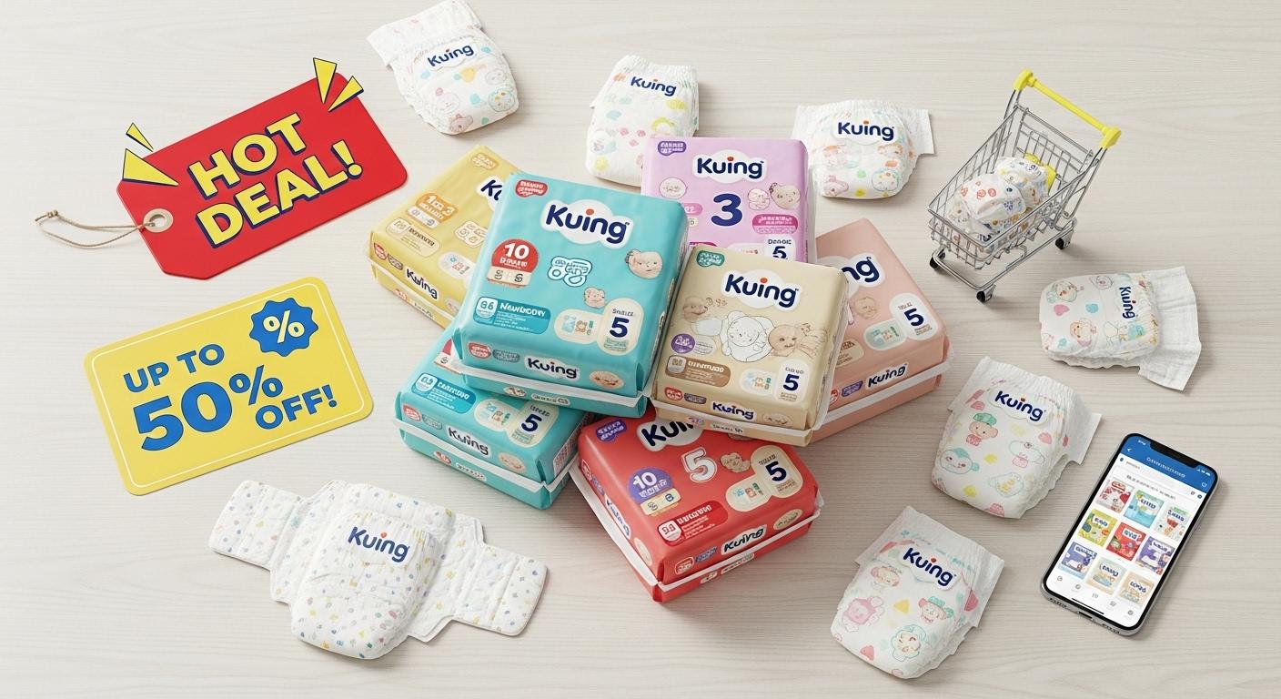 쿠잉 기저귀 핫딜