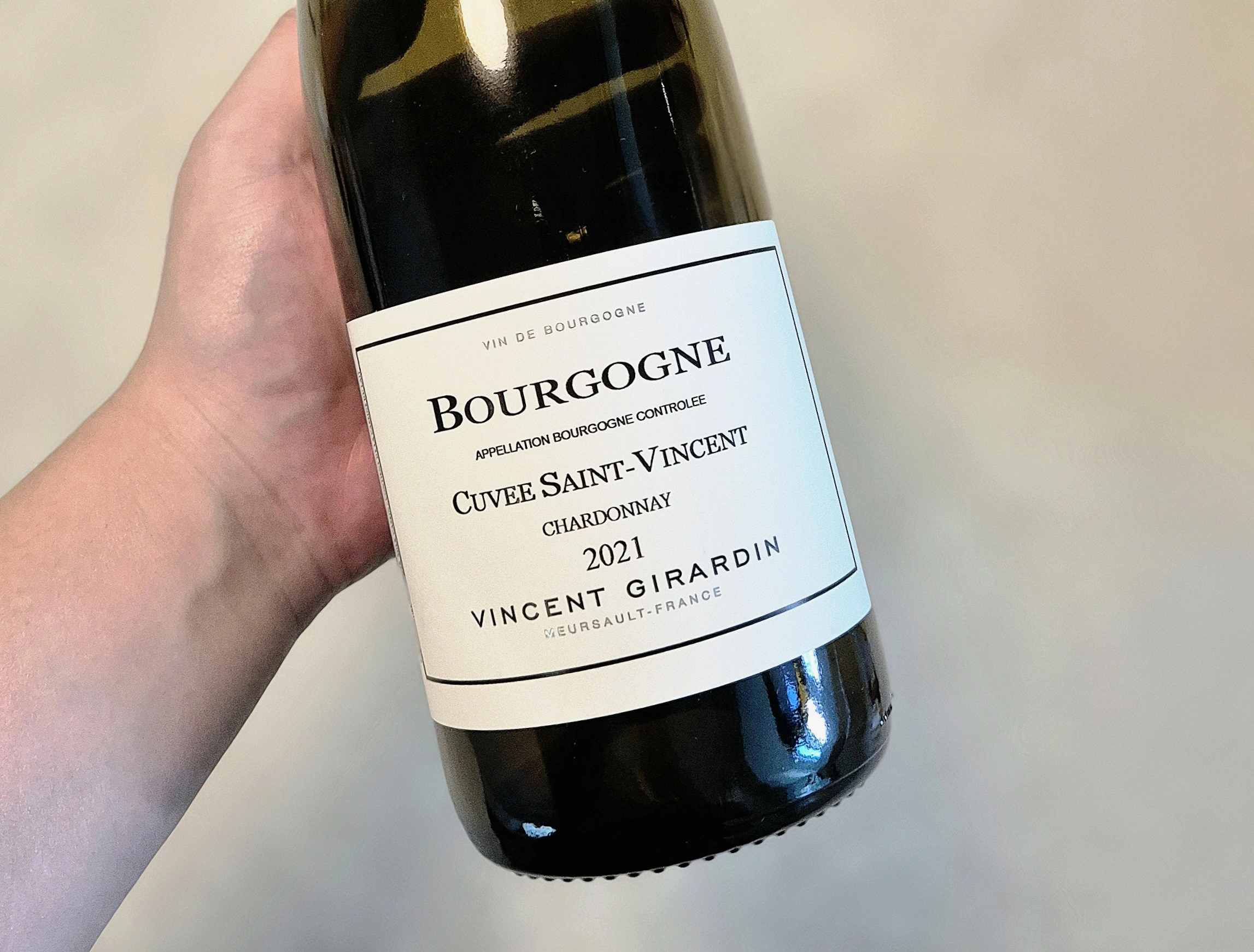 뱅상 지라르댕 부르고뉴 뀌베 생 뱅상 샤르도네 (Vincent Girardin Bourgogne Cuvee Saint-Vincent) 2021