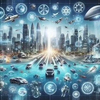 미래에 모습을 보여주는 사진