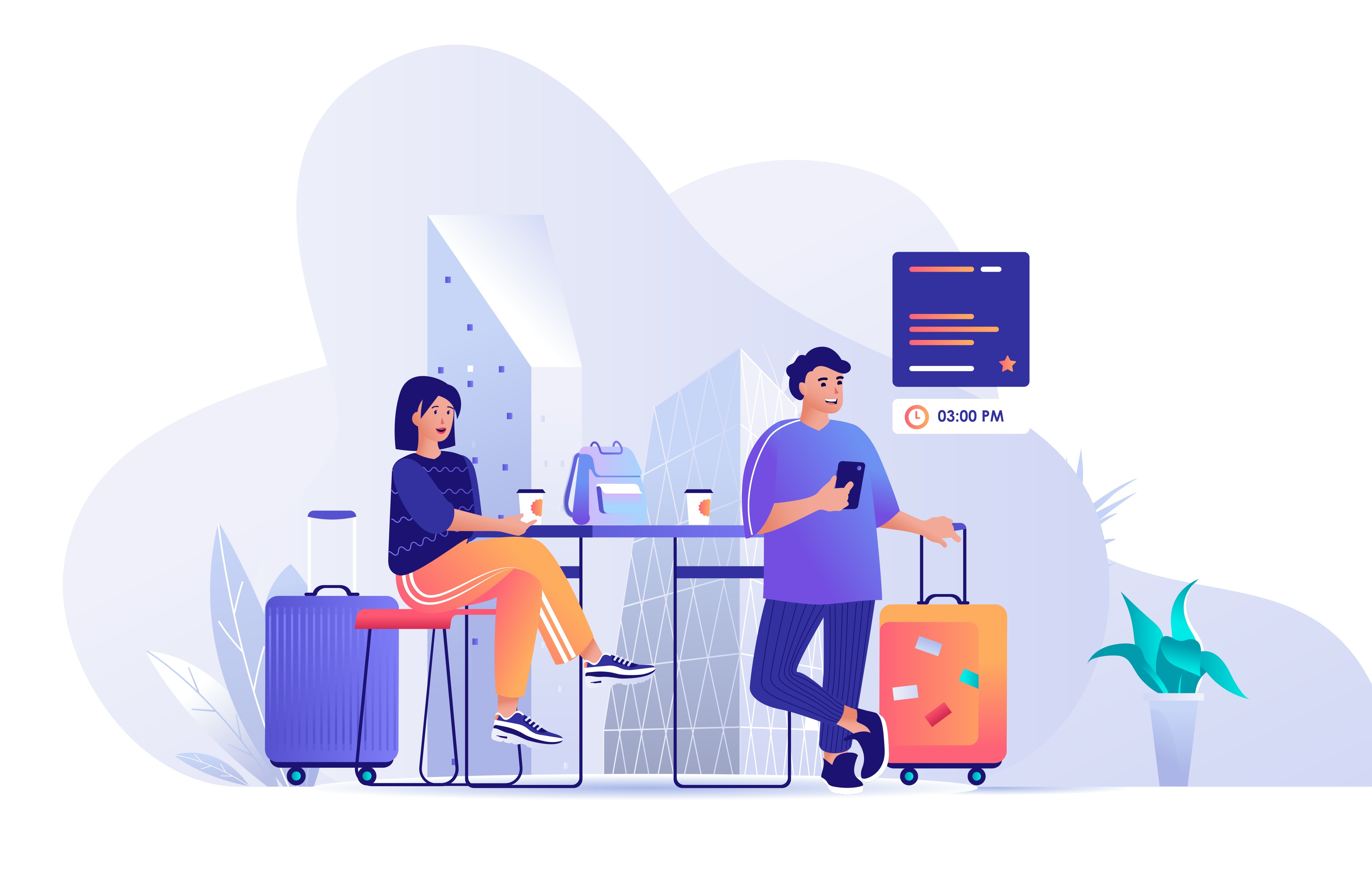 공항 수속 5분 완벽 정리