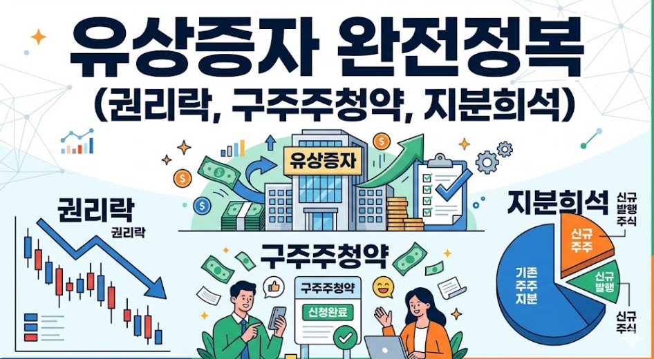 유상증자 설명사진