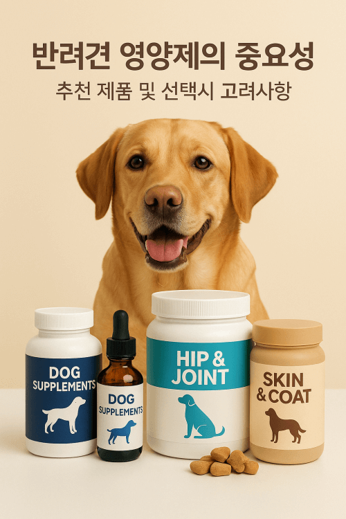 반려견 영양제