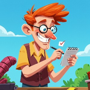 보험 가입 시 확인 해야할 내용을 보고 있는 모습