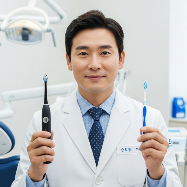 전동 칫솔 vs 일반 칫솔, 치과의사가 추천하는 것은?