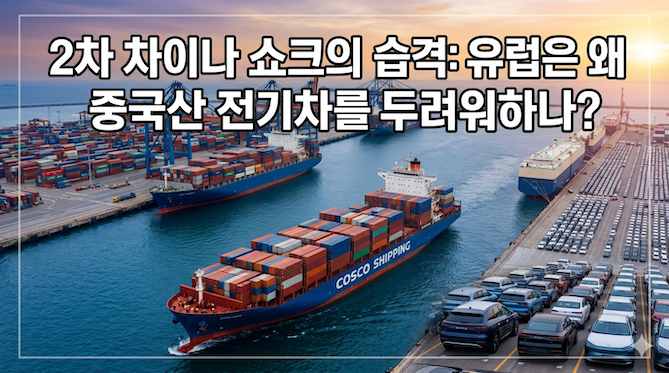 2차 차이나 쇼크의 습격: 유럽은 왜 중국산 전기차를 두려워하나?