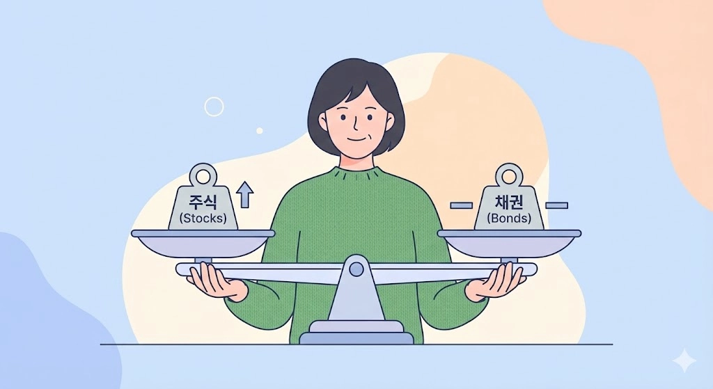 미국 주식만 믿다가 큰코다칩니다. 절대 망하지 않는 '황금 비율' 포트폴리오 (자산배분 기초 6040)