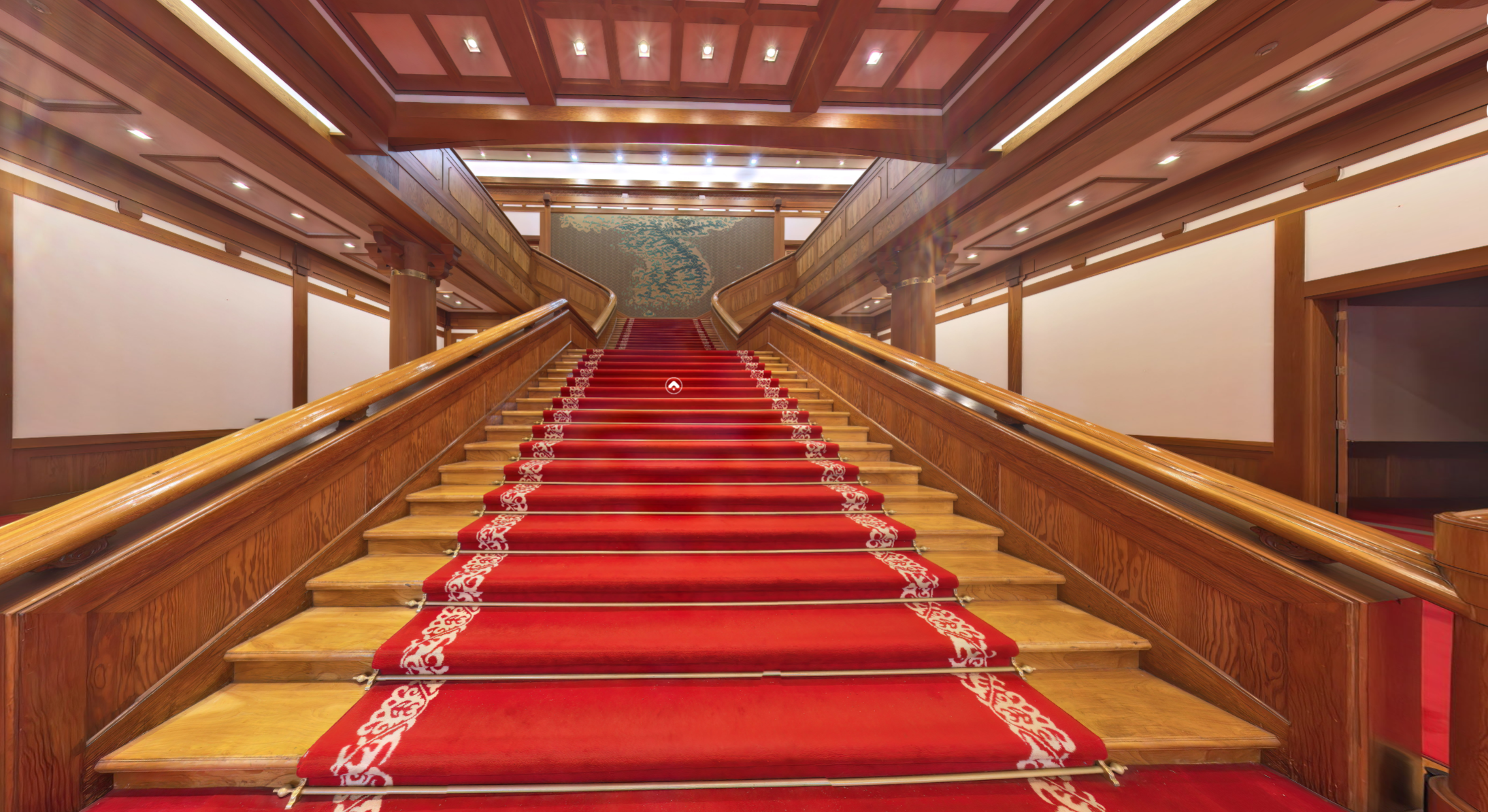 청와대 본관 중앙계단