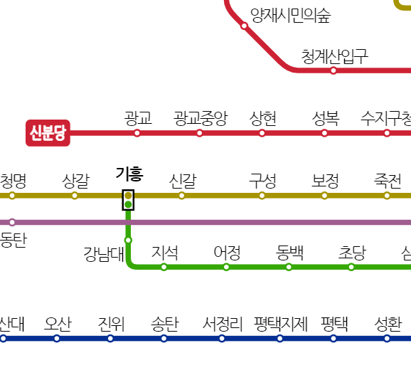 서울 지하철 노선도 크게보기