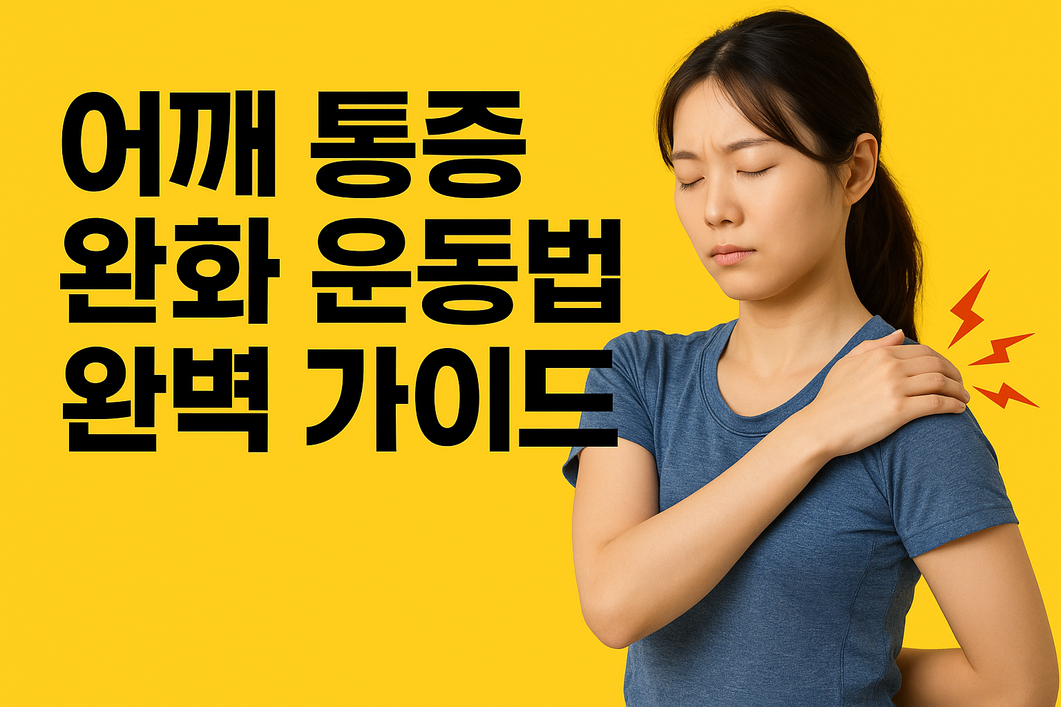 어깨 통증 완화 운동법 완벽 가이드