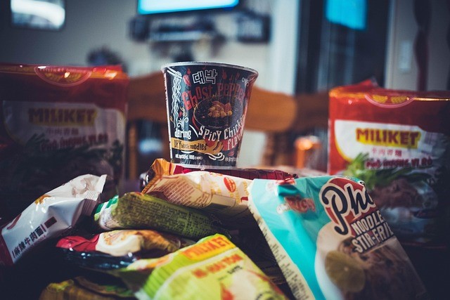 가공식품의 종류 사진