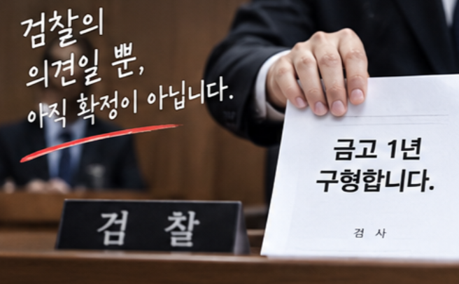 금고 1년 구형이란