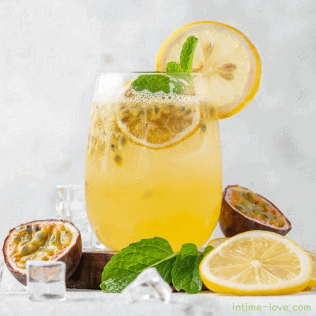 패션후르츠를 이용한 쥬스