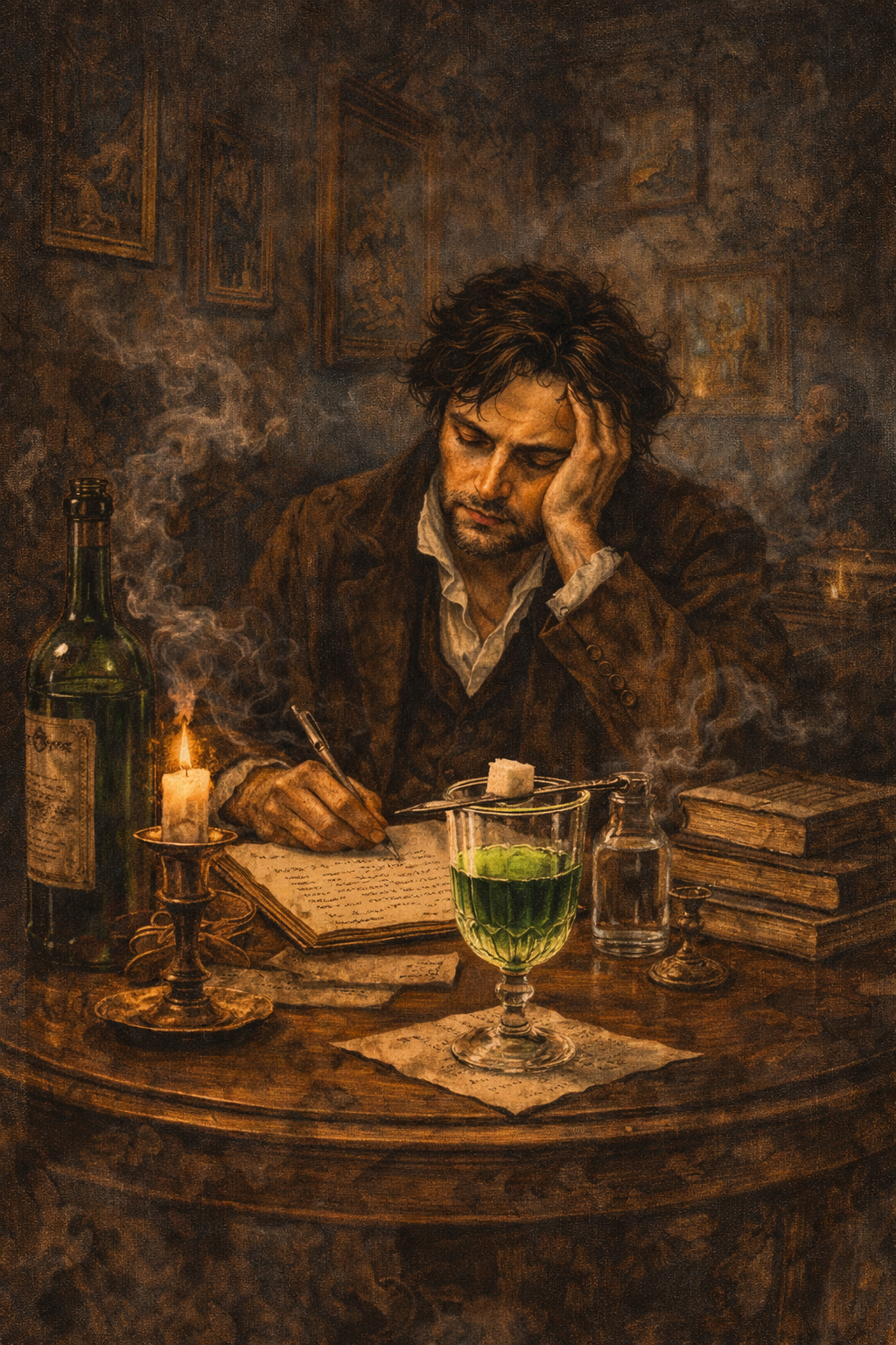 낭만주의가 만든 취한 영감의 신화와 그 이면