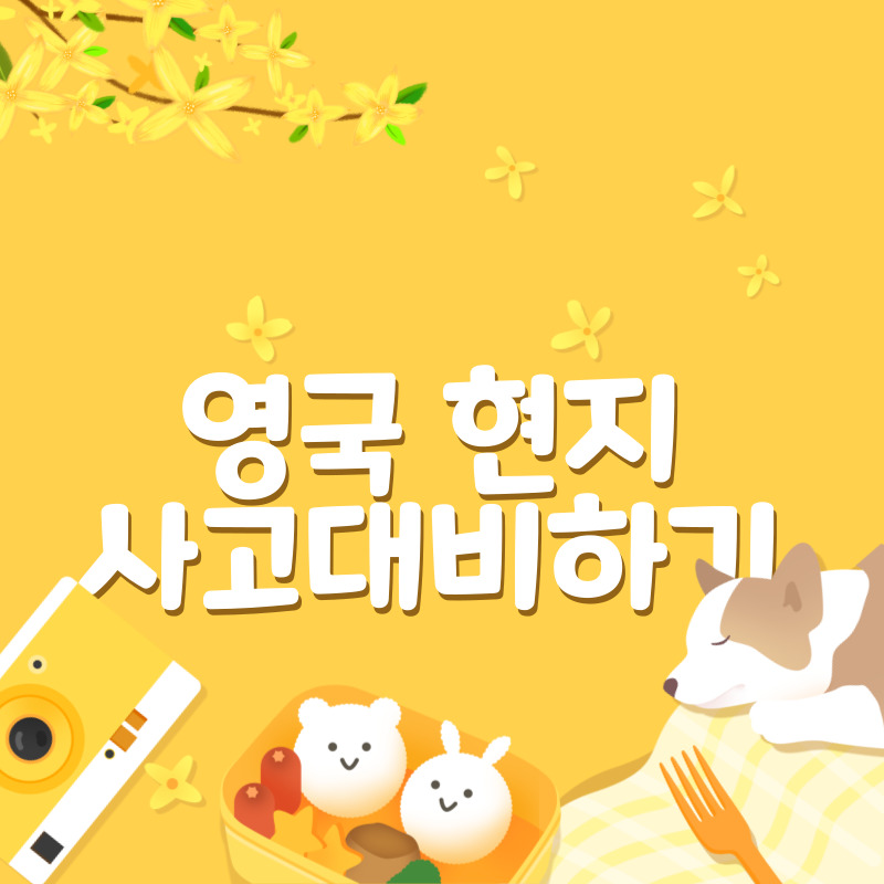 영국 현지 사고(1)