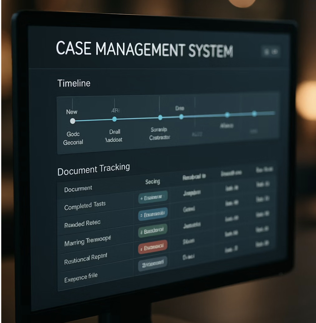 소송 과정 한눈에 보기, 나의 사건 관리