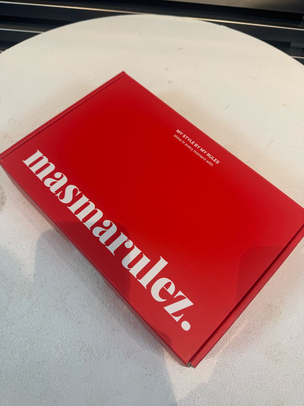 마스마룰즈 Masmarulez 니트 목도리 &amp; 장갑 선물세트