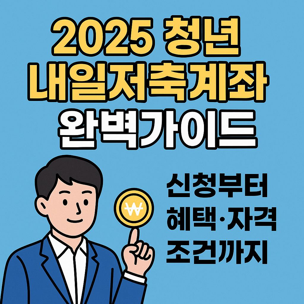 청년 내일저축계좌 완벽가이드