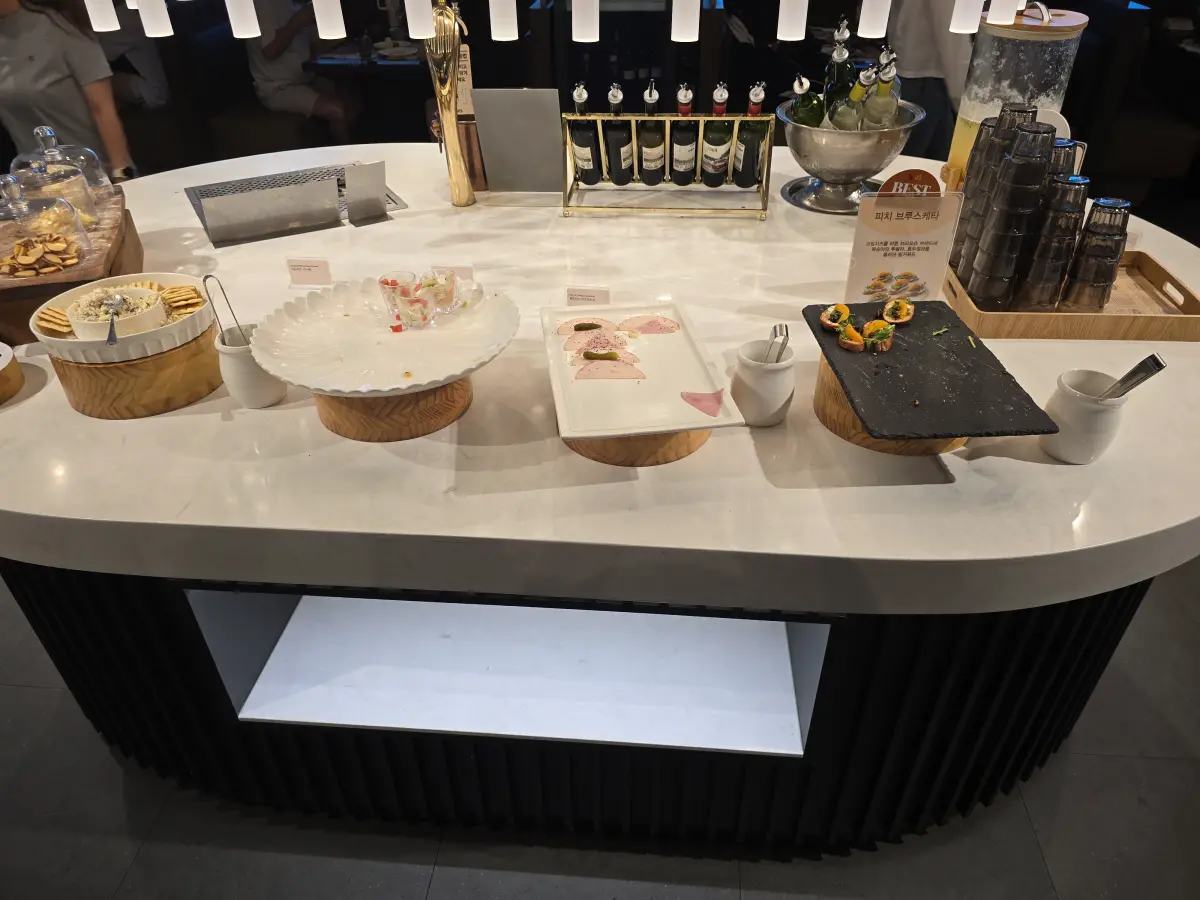 빕스 샐러드바 사진: 와인안주