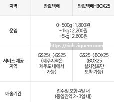 cu편의점 택배