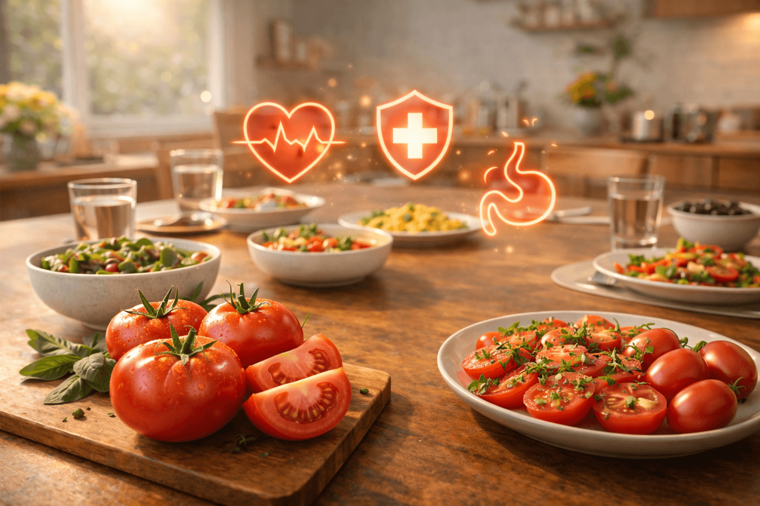 토마토가 가족 전반의 건강에 미치는 영향