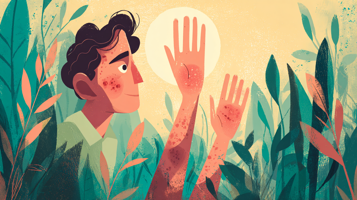 검버섯, 흑자, 기미 차이