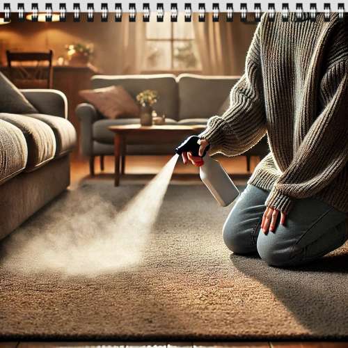 정전기 스프레이 활용법