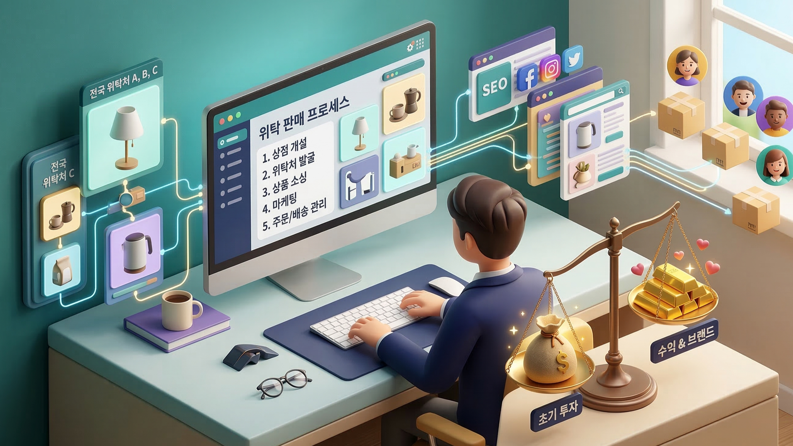 소자본으로 시작하는 위탁 판매 쇼핑몰 창업 A to Z 관련 이미지