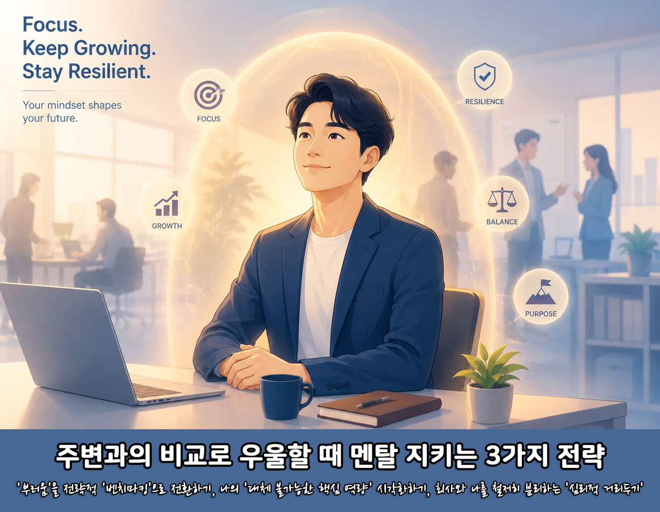 주변과의 비교로 우울할 때 멘탈 지키는 3가지 전략