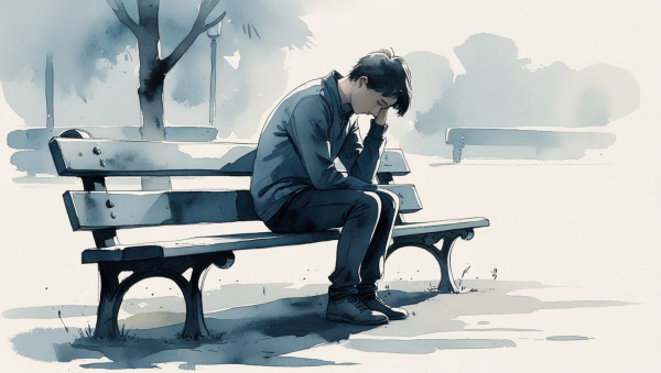 INFP는 스스로를 남과 비교하기보다는, ‘이해받지 못한다’는 감정에서 소외와 고립감을 느낍니다에 관한 그림