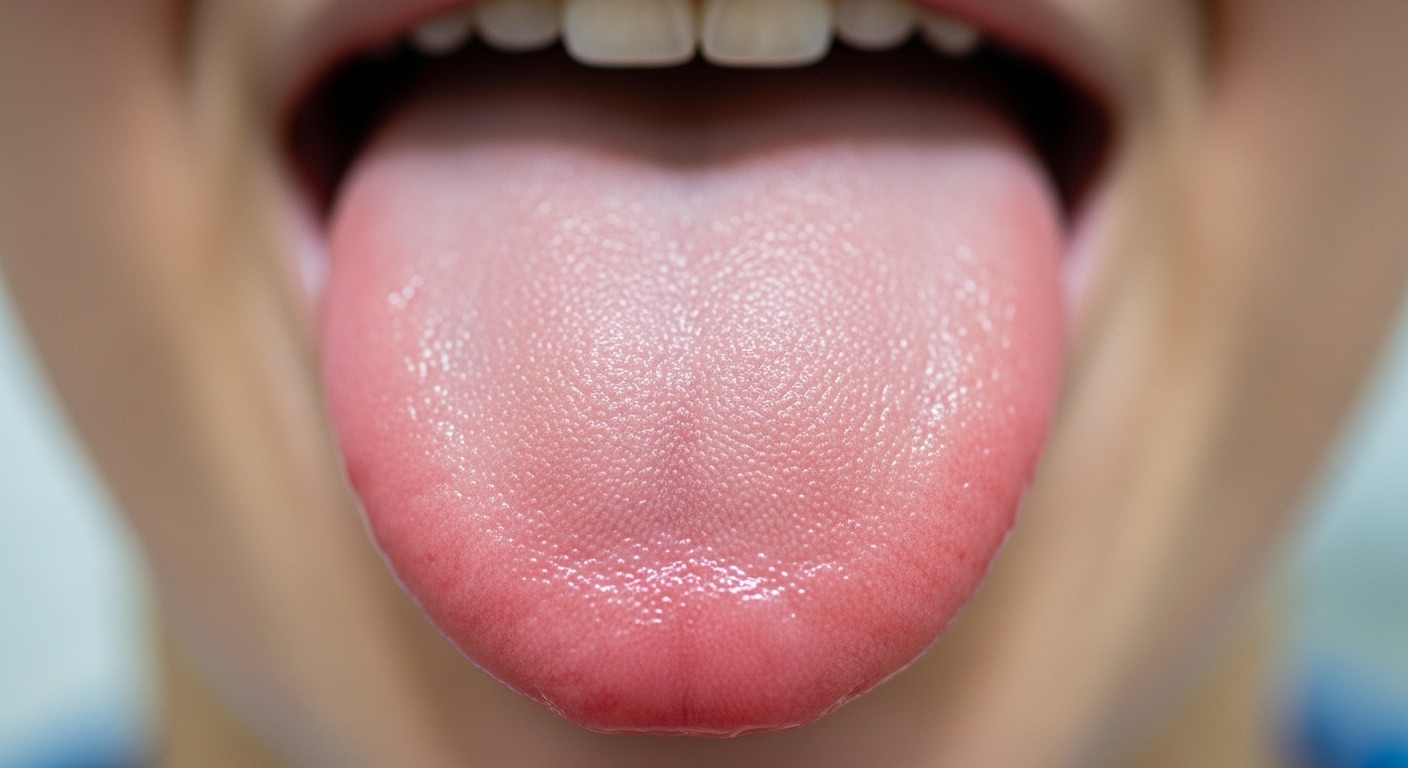 혀에 점이 생기는 일반적인 원인
