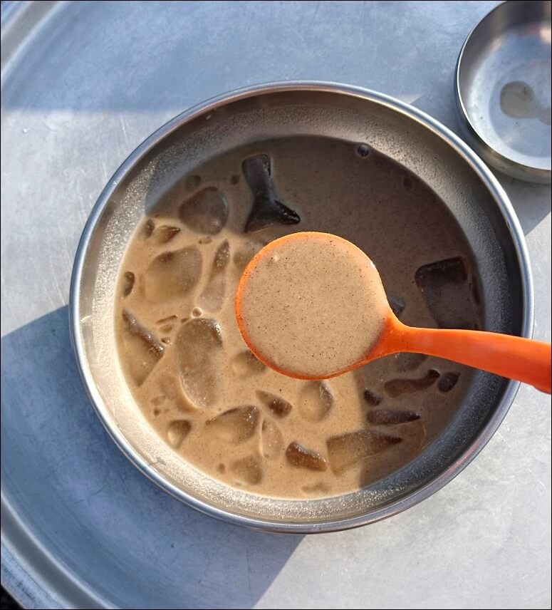 미숫가루 타는 법