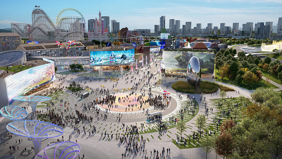 화성국제테마파크 예상도