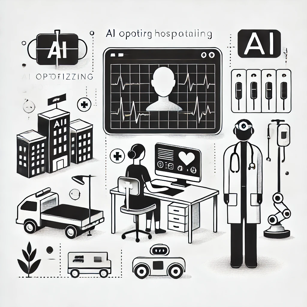 AI를 활용한 의료 혁신: AI를 활용한 병원 운영 최적화 - 의료 효율성과 환자 경험 향상