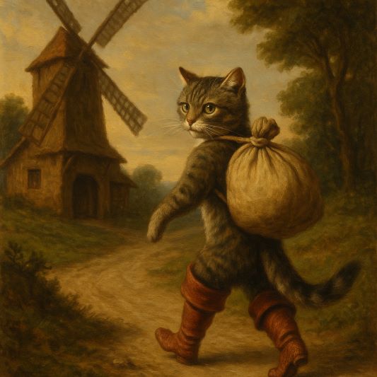 주인을-위해-장화를-신고-방앗간을-떠나는-고양이