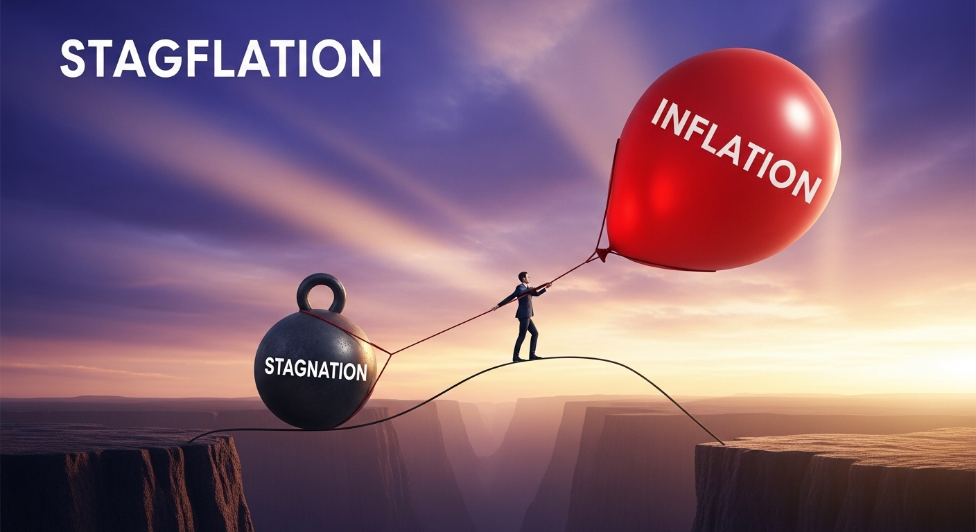 스태그플레이션 뜻: 물가는 오르는데 월급은 제자리인 최악의 이유