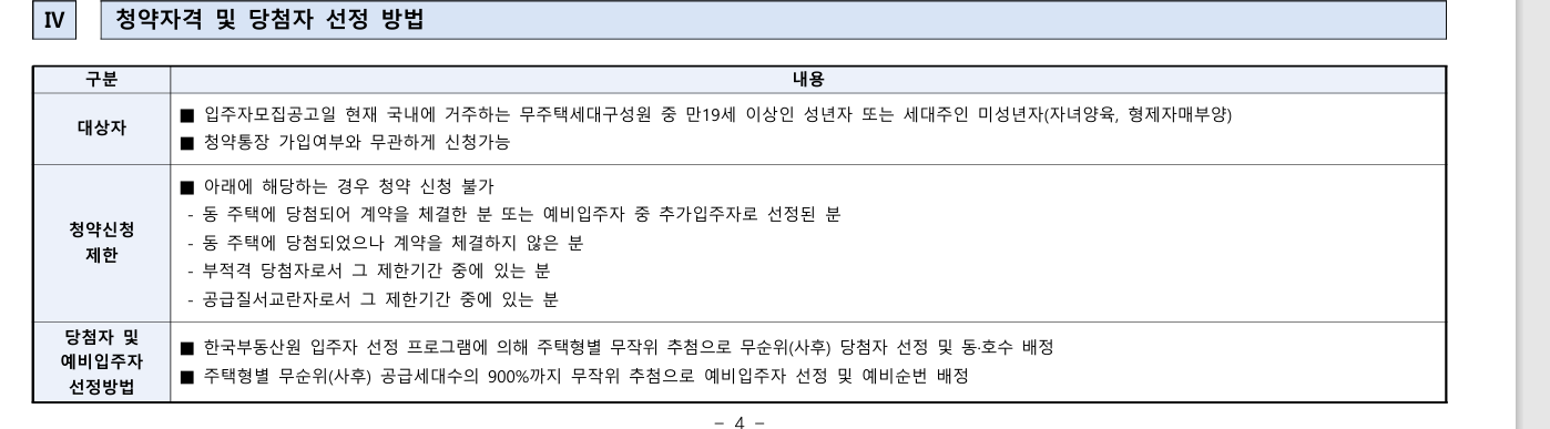 e편한세상 금빛 그랑메종 무순위 자격