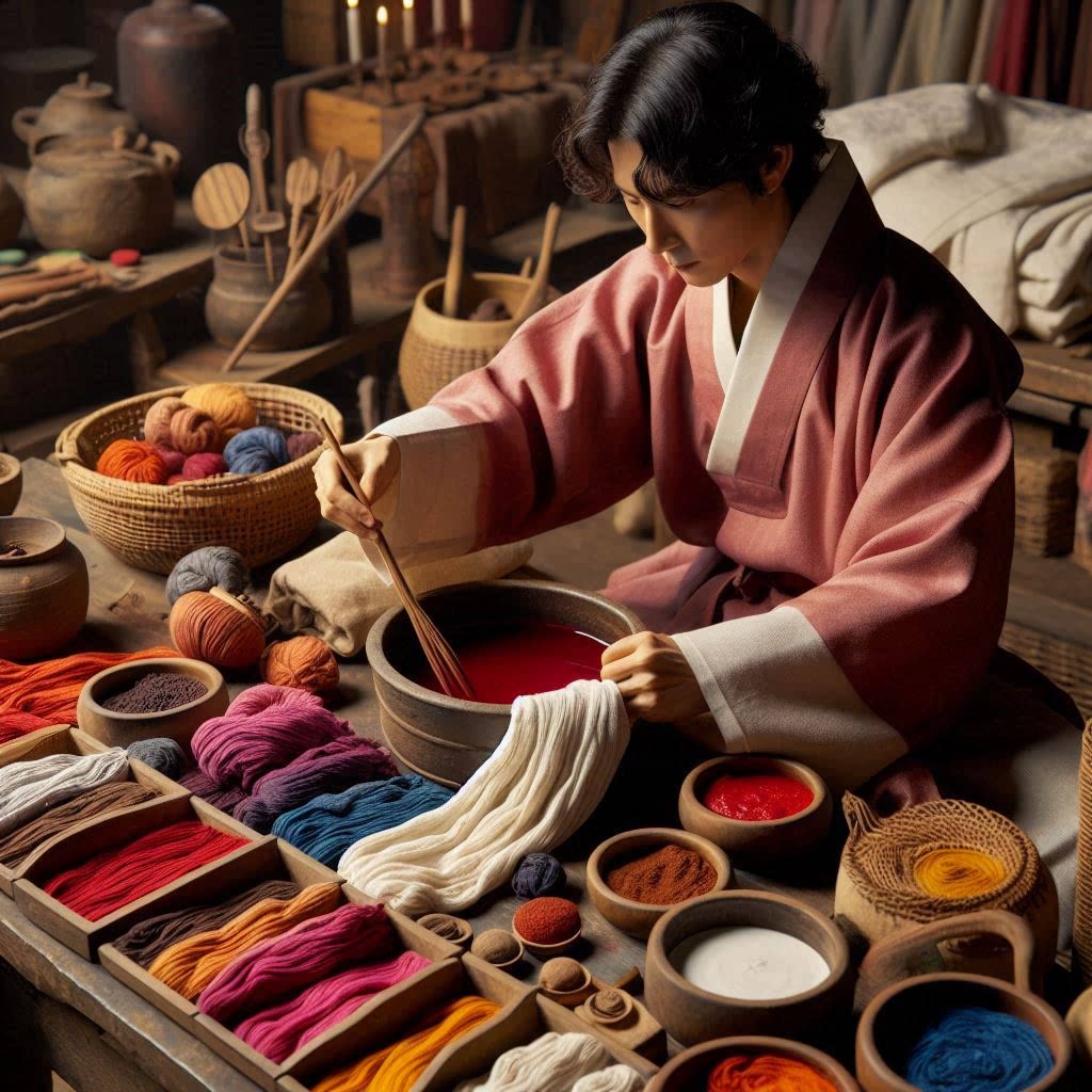 옛날 여인들의 미를 책임진 '염색장' 이야기