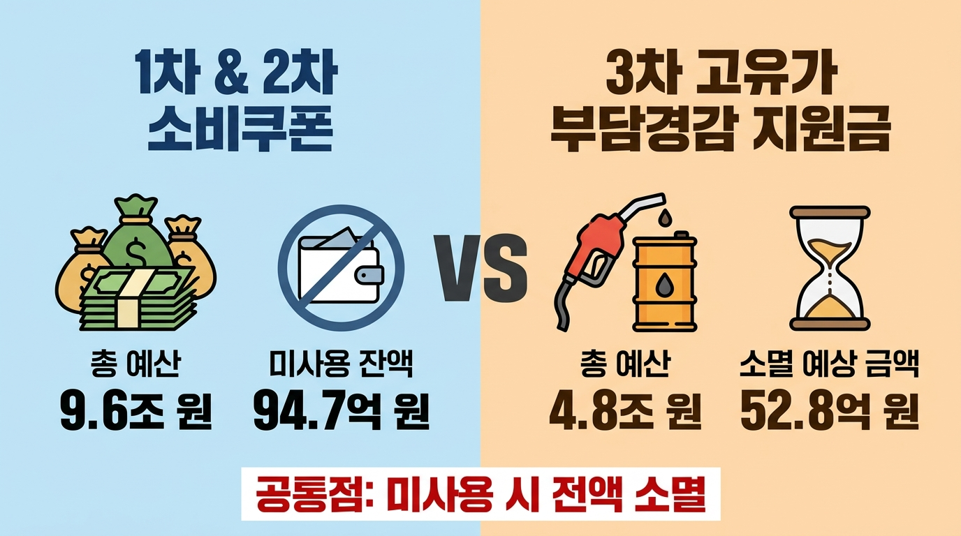 1·2차 미사용 소멸 규모, 얼마나 됐을까?