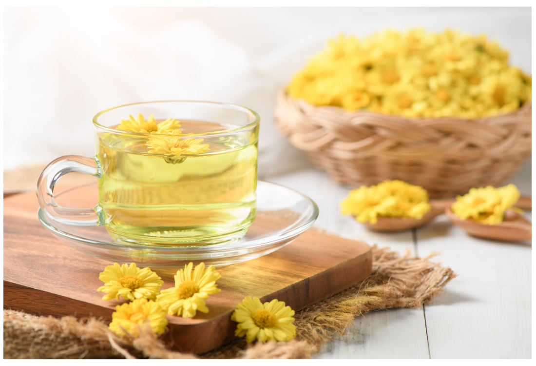 추분 국화차: 환절기 건강 지키는 자연의 선물