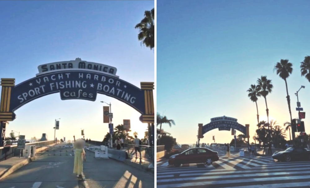 #산타모니카비치