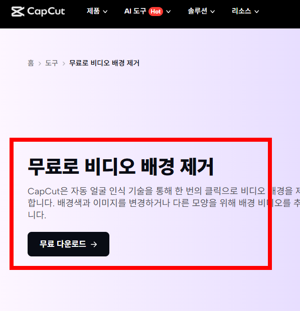 캡컷 pc 다운로드 사이트