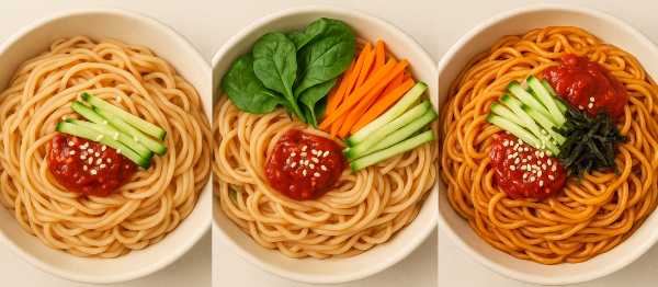 비빔국수 이미지입니다.