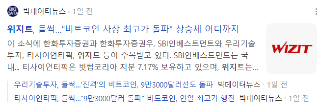 비트코인-관련주