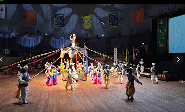 남사당놀이 사진