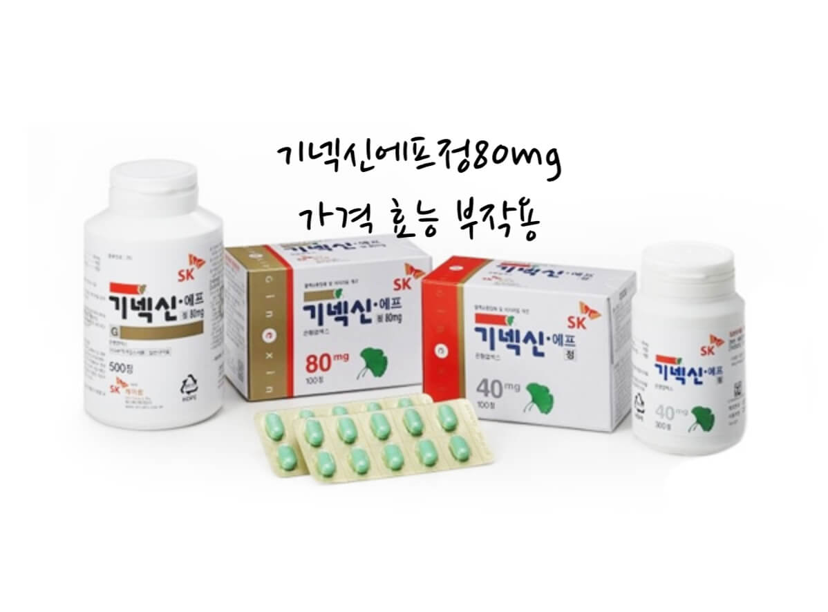 기넥신에프정80mg