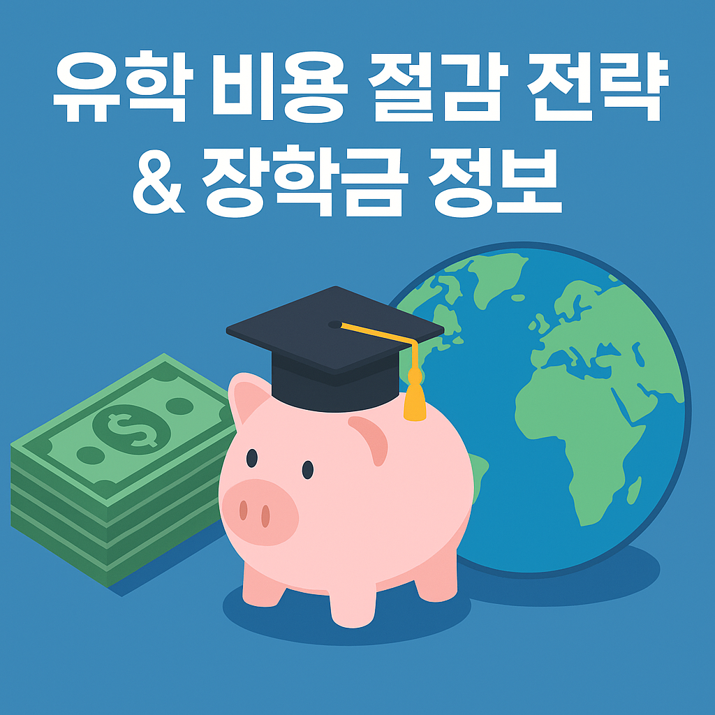 유학 비용 절감 전략 & 장학금 정보 가이드